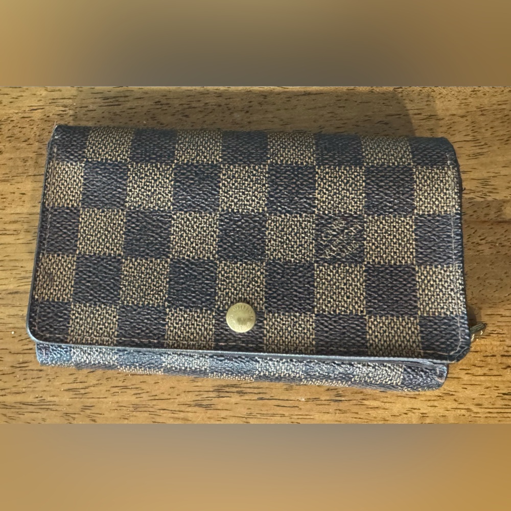 Louis Vuitton Damier Ebene Porte-Monnaie Tresor Wallet